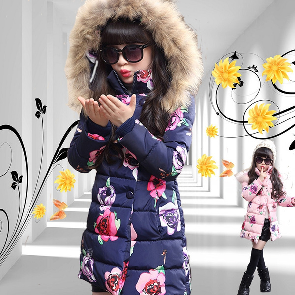 Jacket for girls in sales winter