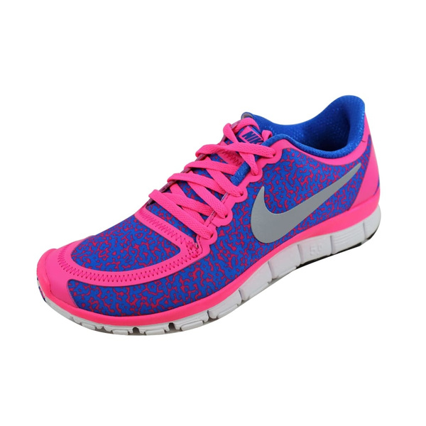 nike free 5.0 pink and blue