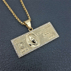 Steel, hiphoppendantnecklace, Chain, Gifts