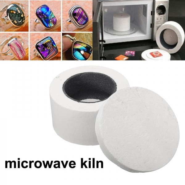 Brand New Ceramic Fibre Small Microwave Kiln for Glass Fusing Supplies  Professional Tool