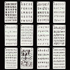 stencil, Bullet, alphabet, Journal