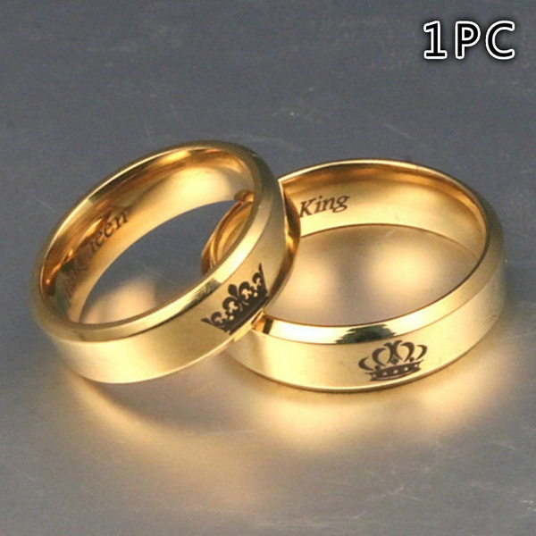 love couple rings gold