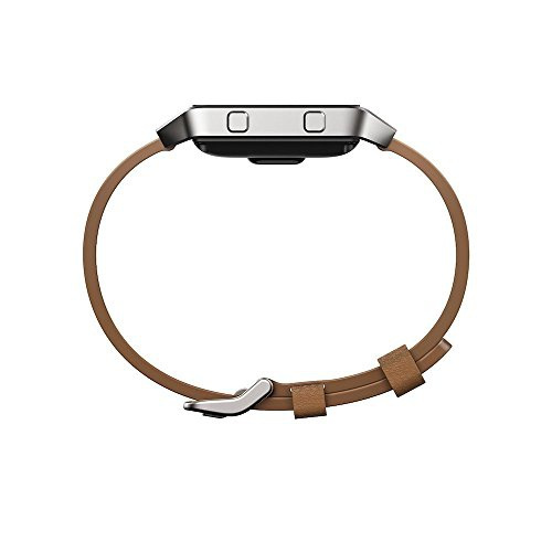 Fitbit 148067 Blaze Accessory Band Leather Camel Large for sale online 