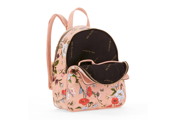Travel Bag- Luxury Rose Floral Taupe - Azulna