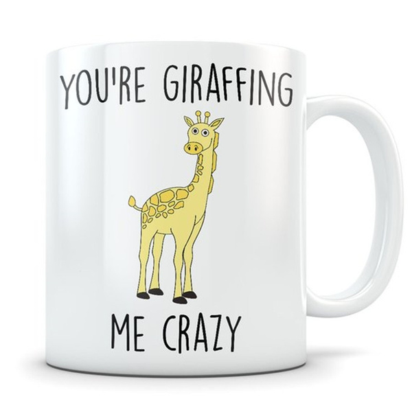 giraffe mug cute giraffe mug giraffe gifts giraffe lover 