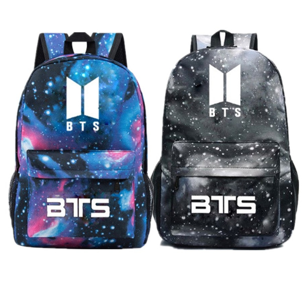 Bts Backpack Galaxy Shop K-POP B-T-S Jimin J-Hope Band Backpack L