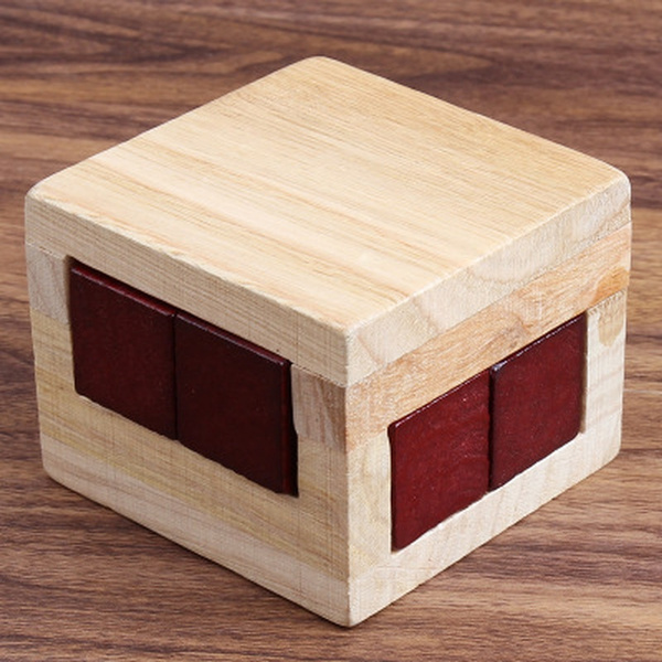 Wooden Box Puzzle Toys Magic Lock Game Educational Brain Teasers Kids Adults Toy 
