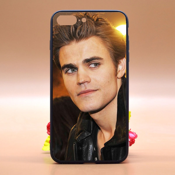 The Vampire Diaries Phone Case,Design Paul Wesley The Vampire Diaries TPU  Rubber Phone Case Cover for IPhone/Samsung/Huawei