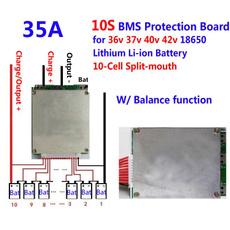 bmsprotectionpcbboard, protectionboard, integratedcircuit, 10sliionbatterybmspcb