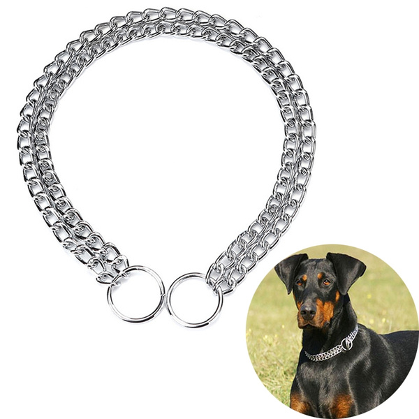 dog choker chain sizes