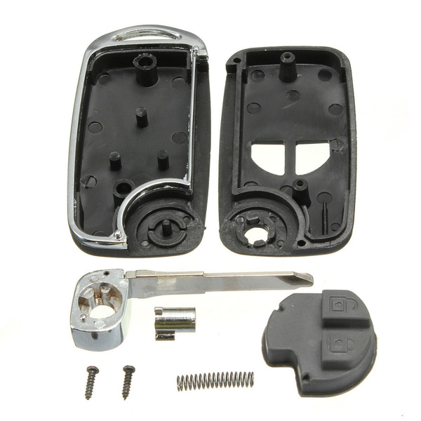 2 Button Remote Key Fob Case Folding Flip Kit For Suzuki Ignis Swift Grand  / 