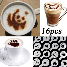 Coffee, stencil, art, coffeetool