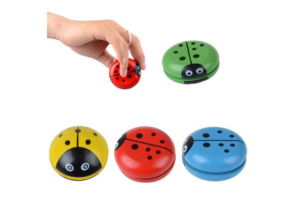 wooden ladybug ride on