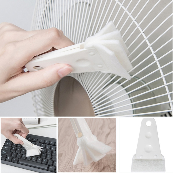 Electric Fan Cleaning Brush Multifunction Air Conditioner Sponge Brush Car  Fan Cover Crating Dust Brush
