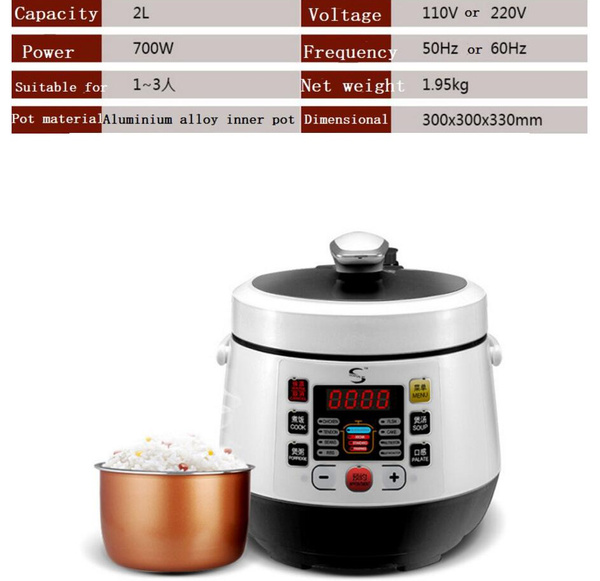 Electric Food Steamer Pot Electric Steamer Cooker Reservation