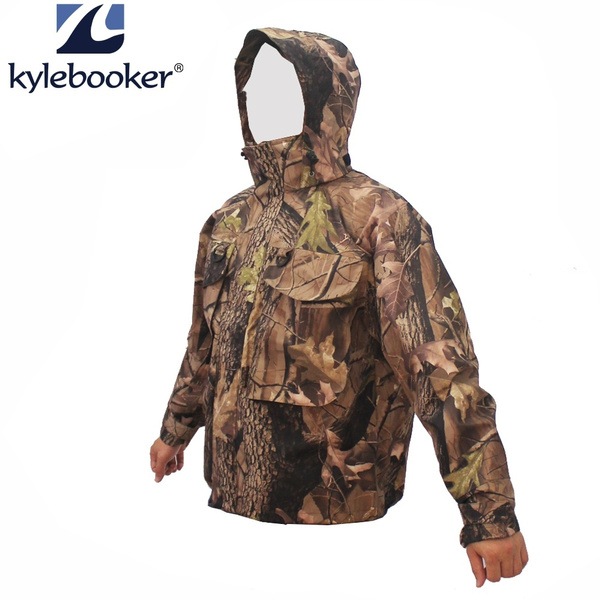 camo wading jacket