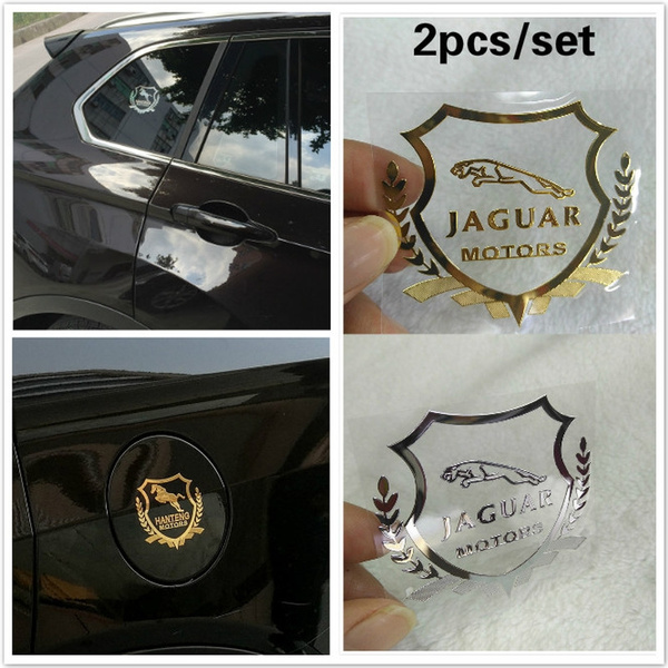 New Metal Car Side Emblem Stickers Decal Symbol Accessories Fits for Jaguar