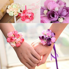 artificialdecorativeflower, Flowers, driedartificialflower, Wristbands