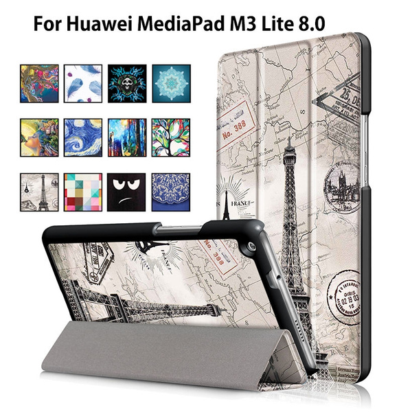 Liumanman Ultra Slim Case For Huawei Mediapad M3 Lite 8 0 Cpn L09 Cpn W09 Cpn Al00 8 Cover Funda Tablet Pu Leather Folding Stand Skin Wish