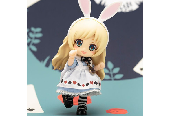 Cu-poche Friends Alice from Alice in Wonderland Nendoroid Doll PVC Action  Figure Collectible Model Toy