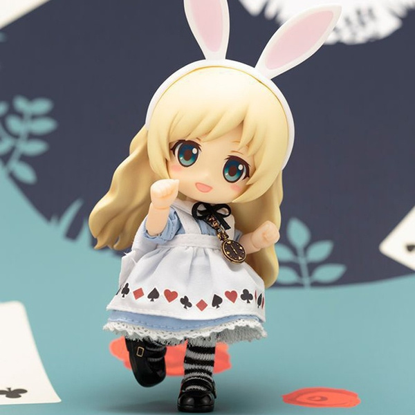 Cu-poche Friends Alice from Alice in Wonderland Nendoroid Doll PVC Action  Figure Collectible Model Toy