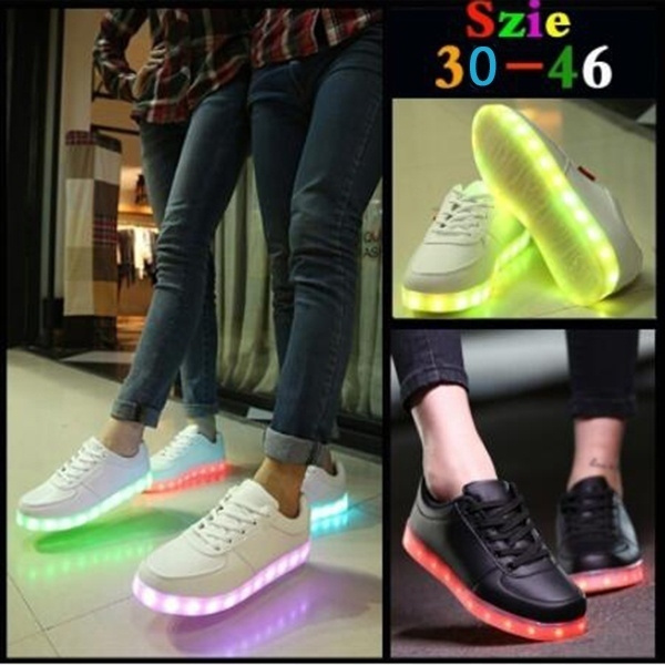neon led shoes