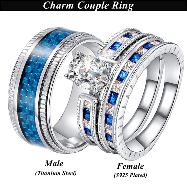 7 Silver 18K Gold Rose Gold Stainless Steel Promise Ring with Diamond Round Cubic Zirconia Ring Size 6 willtx Wedding Engagement Ring for Women 8 9