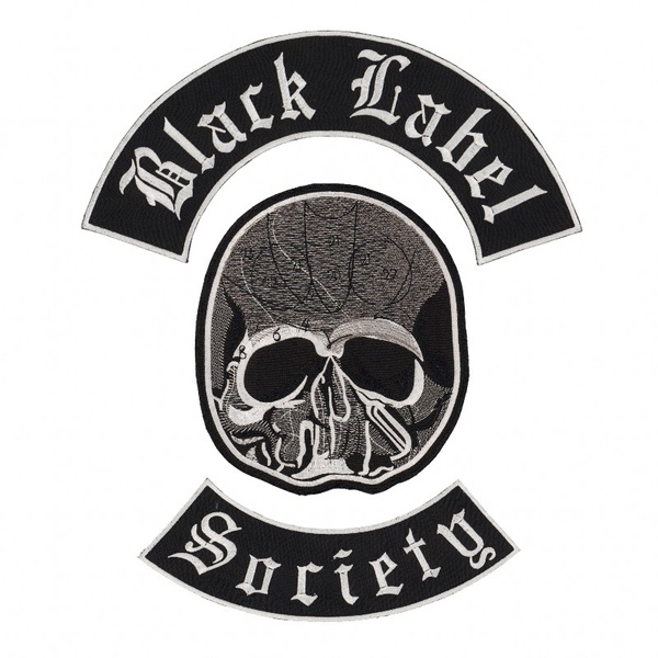 NEW Black Label Embroidered Iron On Patches Set Big Size Motorcycle Biker Patches For Jackets Society BLACK STYLE Hot Sale | Wish