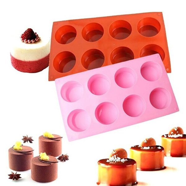 Muffin Silicone Jelly Mousse Mold