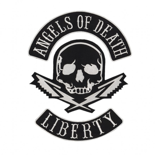 Lethal Angel Iron-On Patch For Jackets / Biker Patch For Clothes