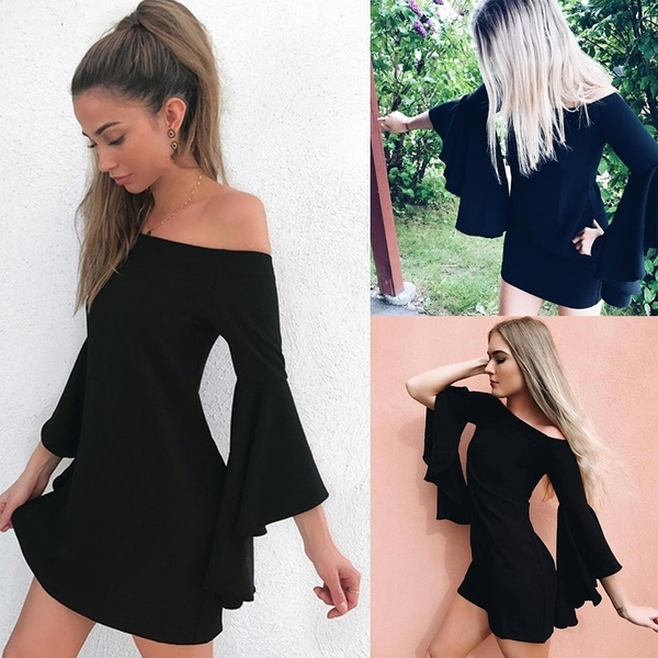 flare casual dresses