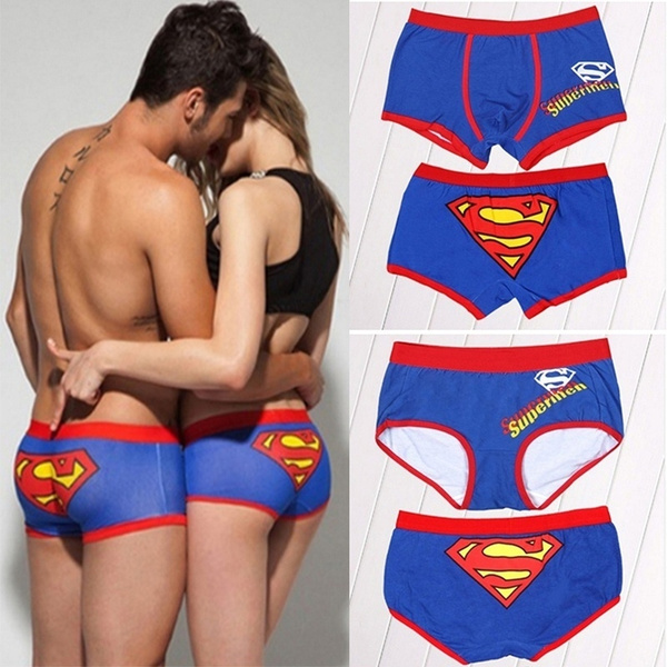 Hot Valentines Couple underwear cartoon boxershorts sexy underwear