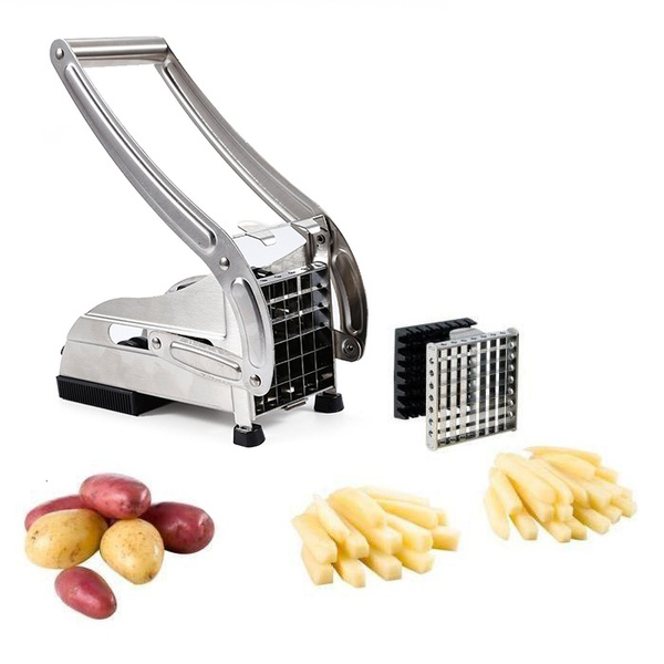 Stainless Steel French Fries Potato Cutter Machine Coupe-frites en Inox FR