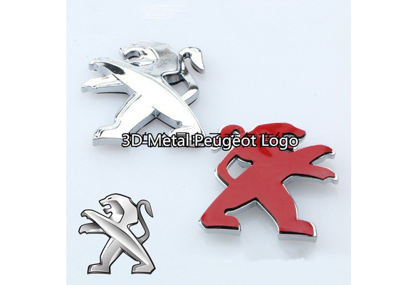 For Peugeot 206 207 301 306 307 308 508 2008 3008 4008 5008 Emblem Tail  Rear Logo Car Accessories From Rzap, $7.17