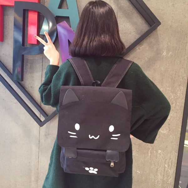 kawaii cat backpack