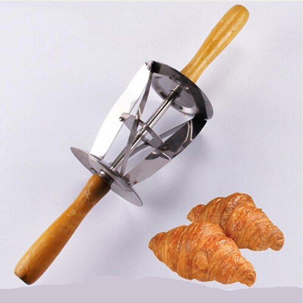 Croissants Cutter Stainless Steel Triangle Rolling Dough Cutter for Making  Croissant