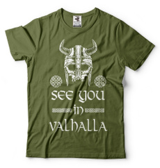 viking, Fashion, Shirt, vikingskull