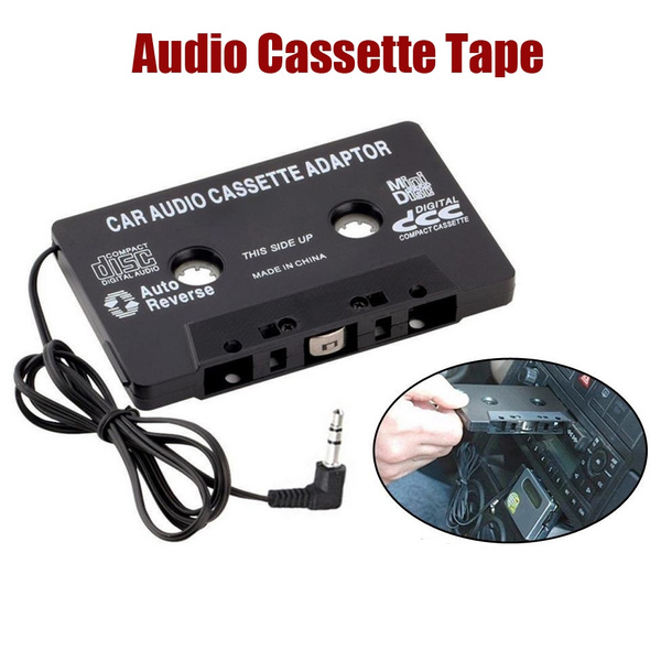 New Audio Car Cassette Tape Adapter 3.5 MM For iPhone Ipod MP3 AUX