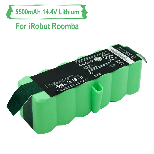 5500mAh 14.4V Lithium Rechargeable Battery For iRobot Roomba Vacuum