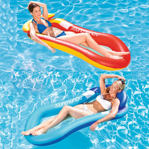 blow up pool lounge chairs