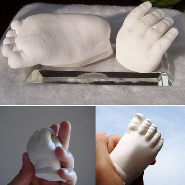footprintsclone, moldinggampcasting, babysouvenir, handmold