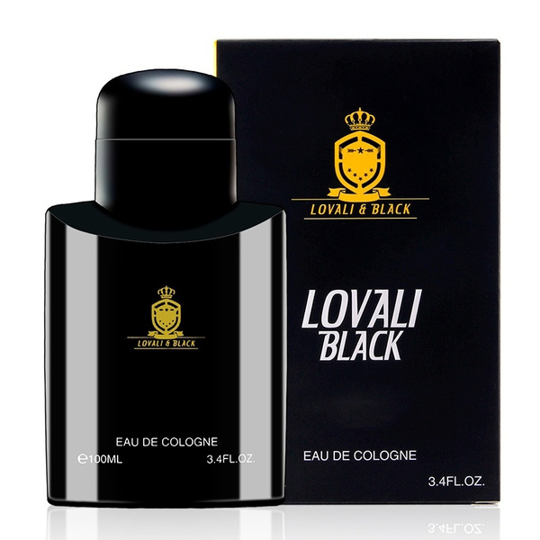 Men's Highend Cologne LOVALI BLACK Perfume Long-lasting Fresh