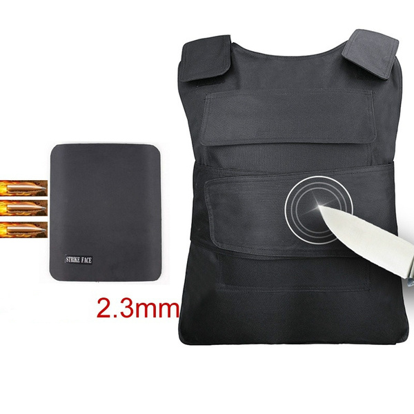 (Vest+Plate+handbag)Stab-resistant Clothing Safety Body Armor Tactical ...