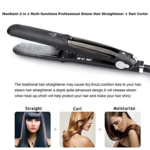 argan steam hair straightener