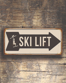 skiart, Decor, skisign, art