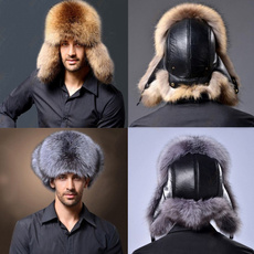 fur hats, Men's Fashion, russianhat, winter cap