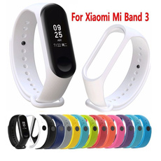 Lastest Soft Replacement Sport Wrist Band Watch Strap Bracelet For Xiaomi MI Band 3