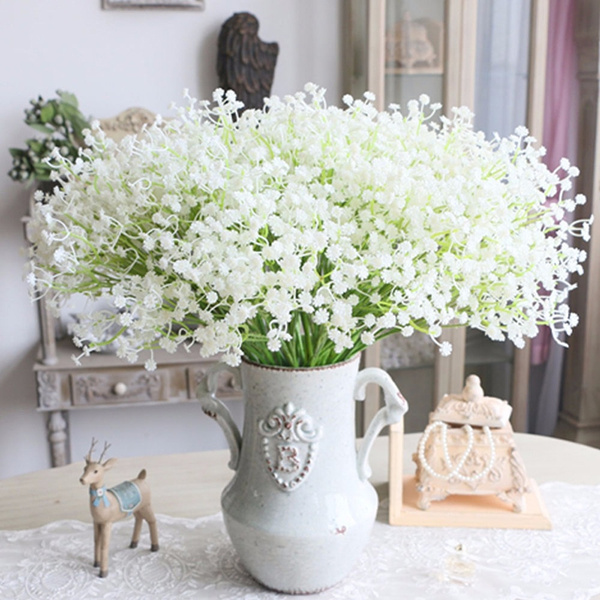 Mini Heads Artificial Flowers Baby's Breath Gypsophila Wedding ...