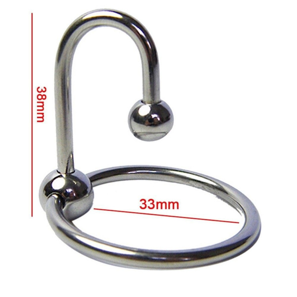 Stainless Steel Sex Ring Cock Ring Delay Fun Male Sperm Locking Ring Male Chastity Device Penis