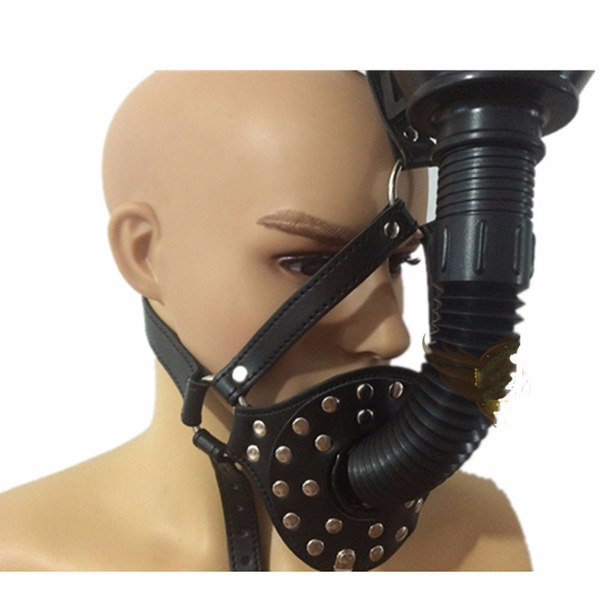 BDSM Fetish Sex Funnel Mouth Gag For Bondage Belt Slave Oral